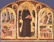 Simone Martini Blessed Agostino Novello Altarpiece oil painting artist